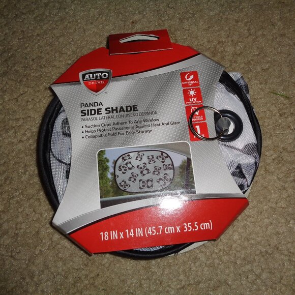 Sun Shade Panda for Backseat Window - Picture 1 of 2